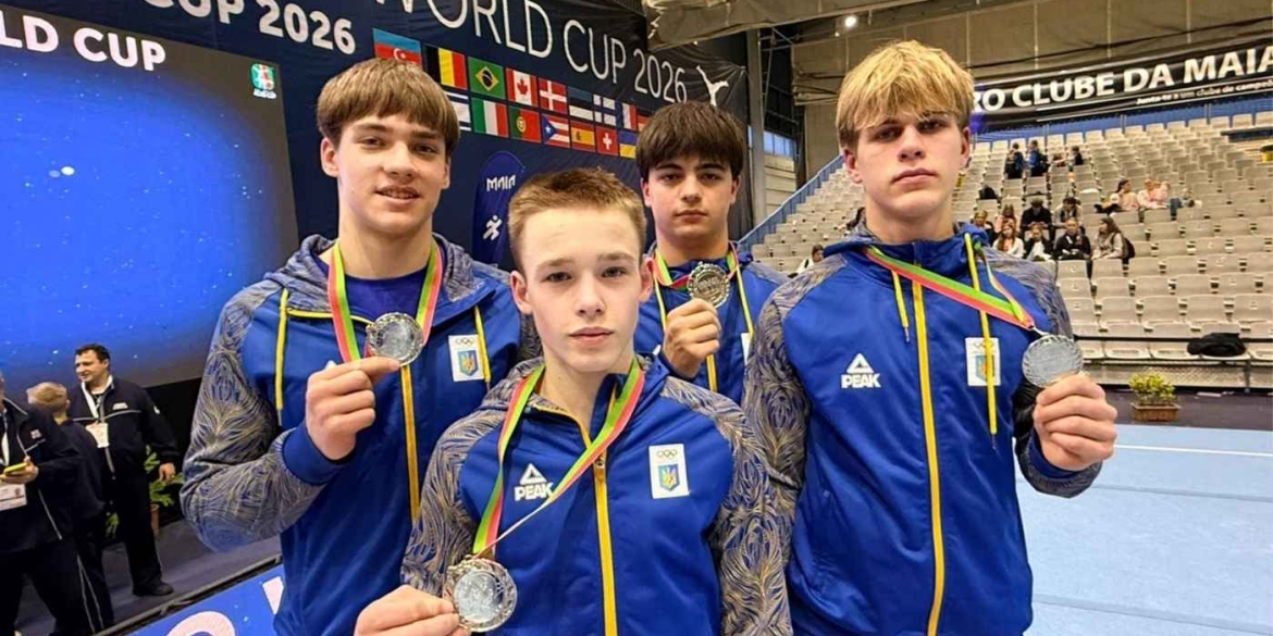 Вінничани посіли друге місце на Кубку Світу зі спортивної акробатики