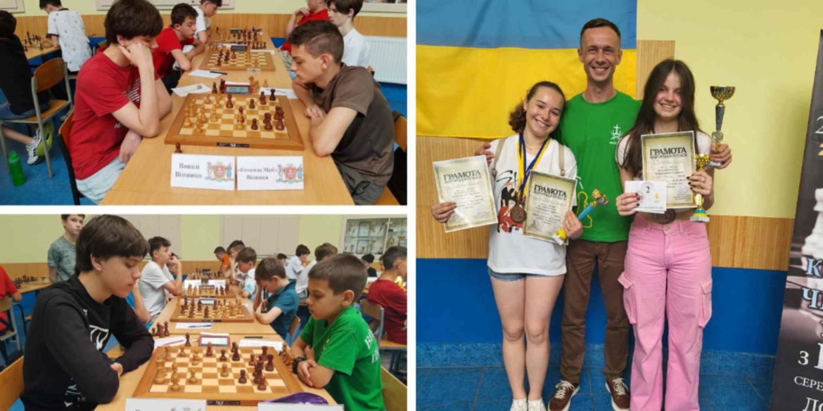 Вінничани вибороли п’ять комплектів нагород на командному чемпіонаті України з шахів
