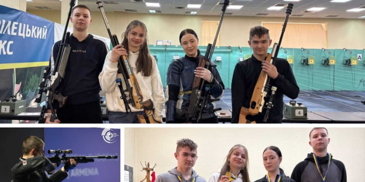 Вінничани здобули «золото» командного чемпіонату України зі стрільби кульової