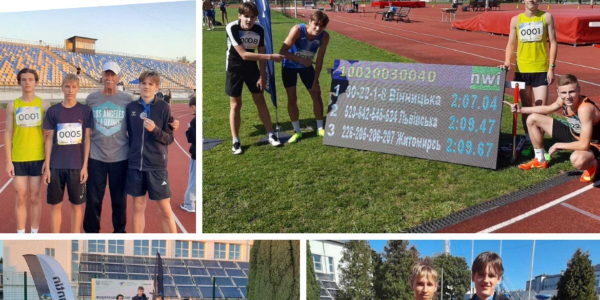 Вінничанин здобув дві медалі на чемпіонаті України з легкої атлетики