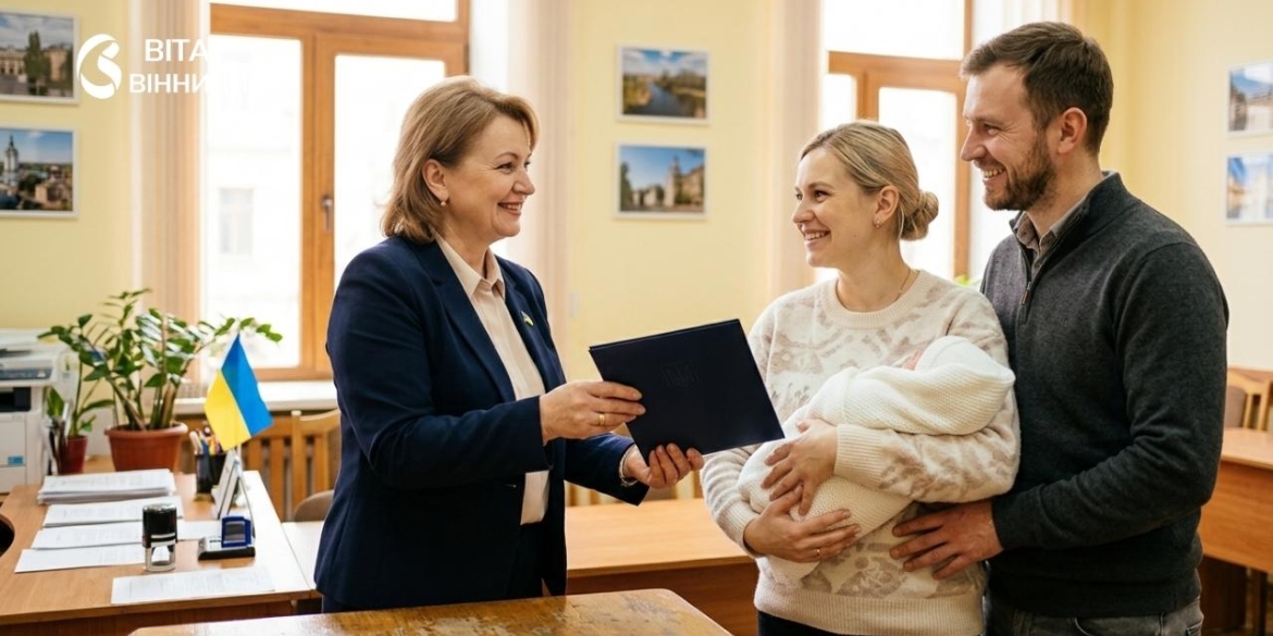 Вінницька область лідирує серед трьох регіонів за кількістю новонароджених