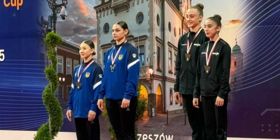 Вінницькі акробатки вибороли “срібло” на світовому Кубку