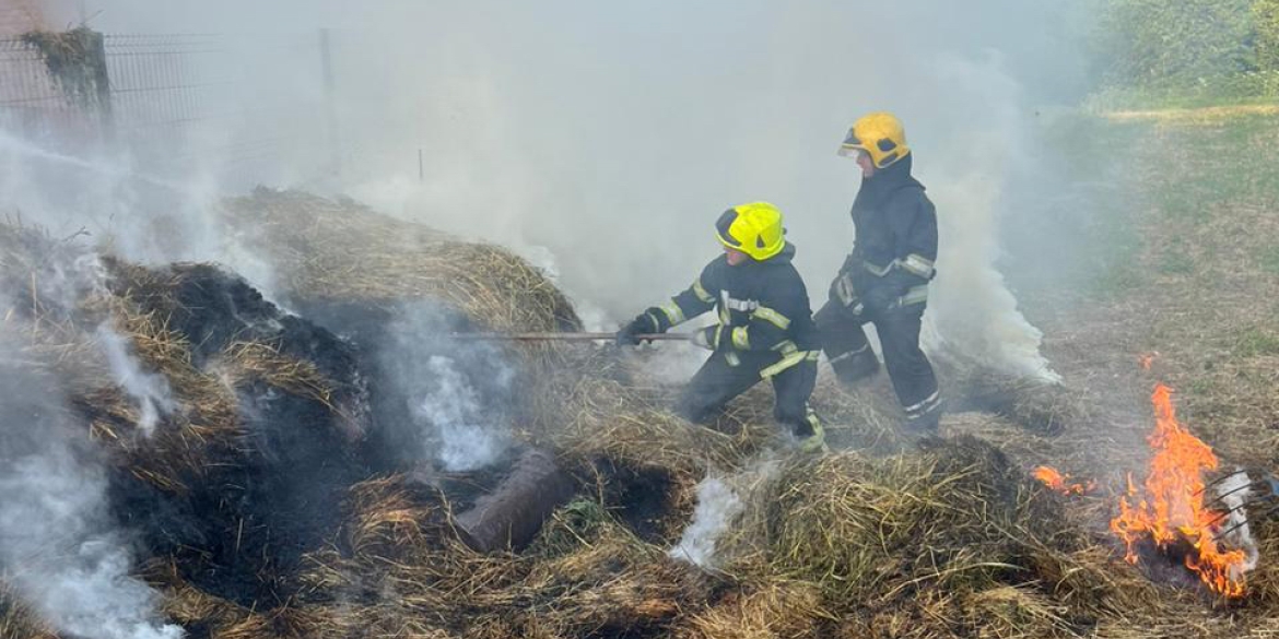 Вінницькі рятувальники за добу 18 разів виїжджали на ліквідацію загорянь у екосистемах