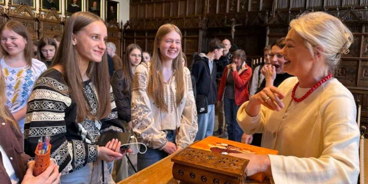 Вінницькі школярі розкрили секрети навчання у німецькому Мюнстері