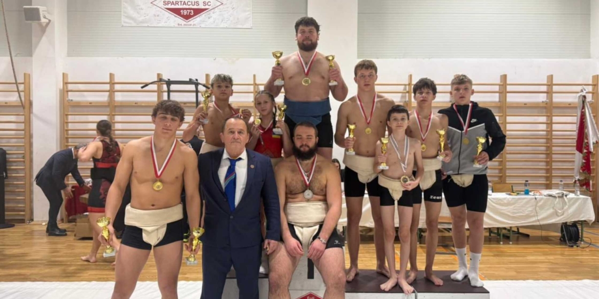 Вінницькі сумоїсти здобули 11 нагород на міжнародному турнірі в Угорщині