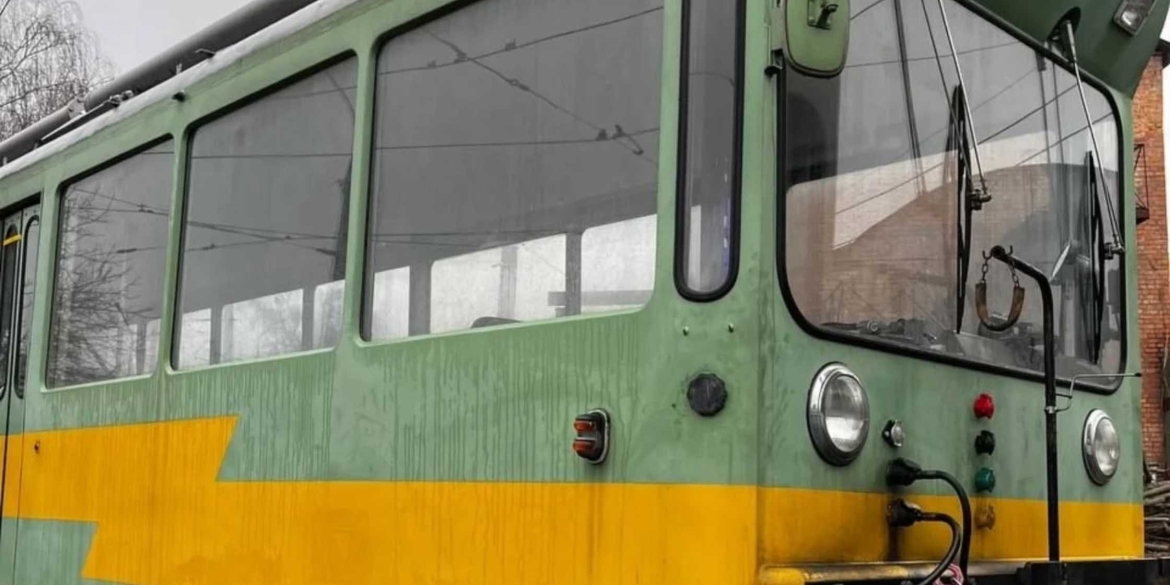 Вінницькі трамвайні колії прибиратиме швейцарський очищувач снігу