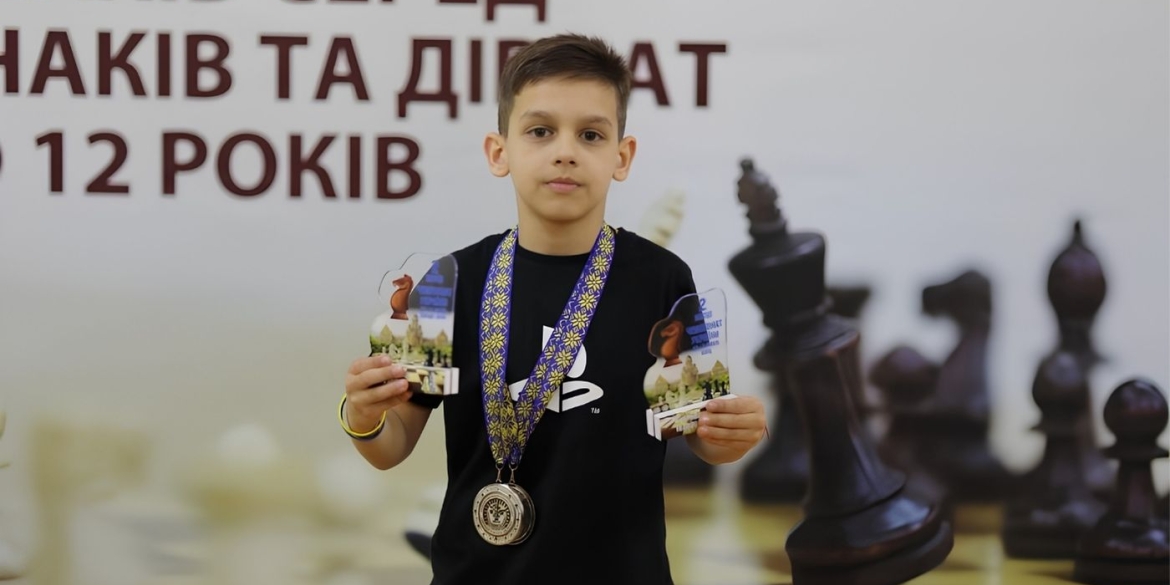 Вінницький школяр став кращим шахістом країни, перемігши старших на два роки опонентів