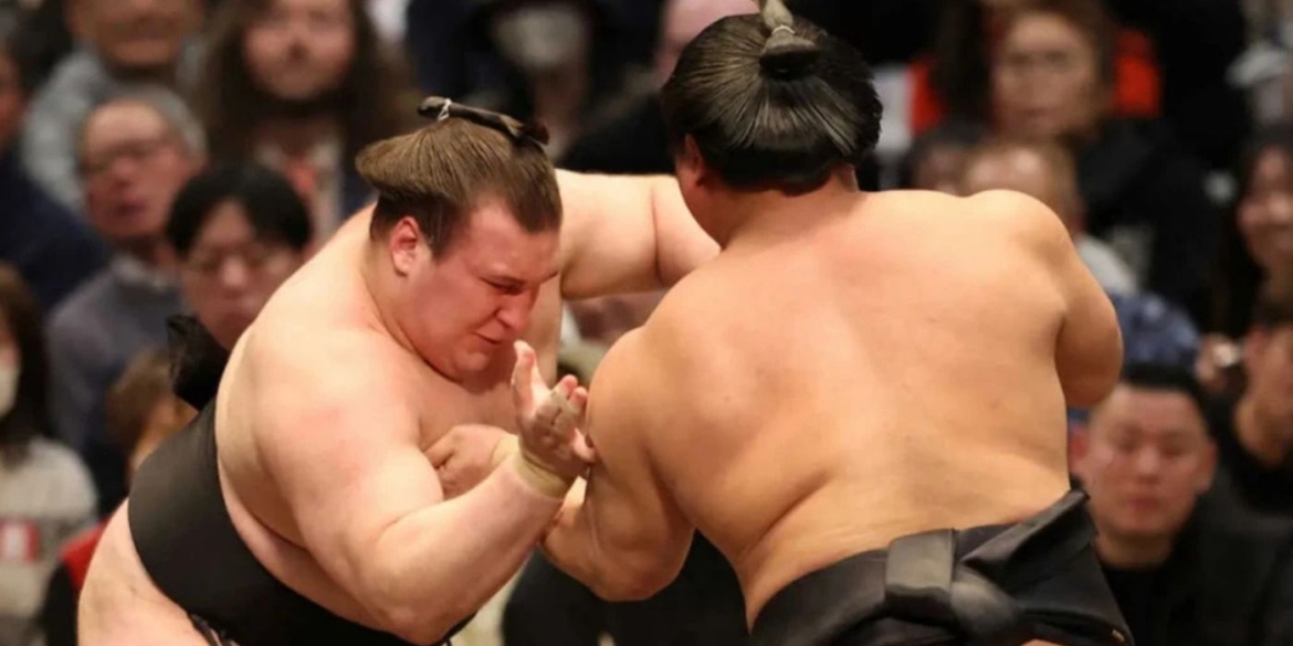 Вінницький сумоїст Аонішікі зазнав поразки на турнірі Haru Basho 2026