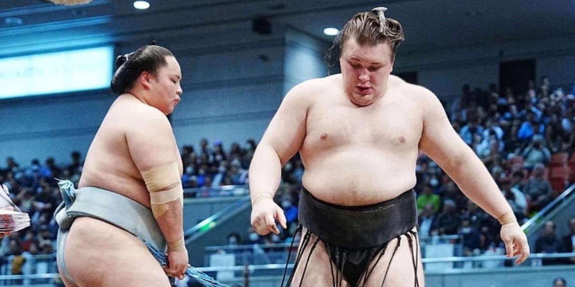 Вінницький сумоїст Аонішікі знову програв бій на турнірі Haru Basho