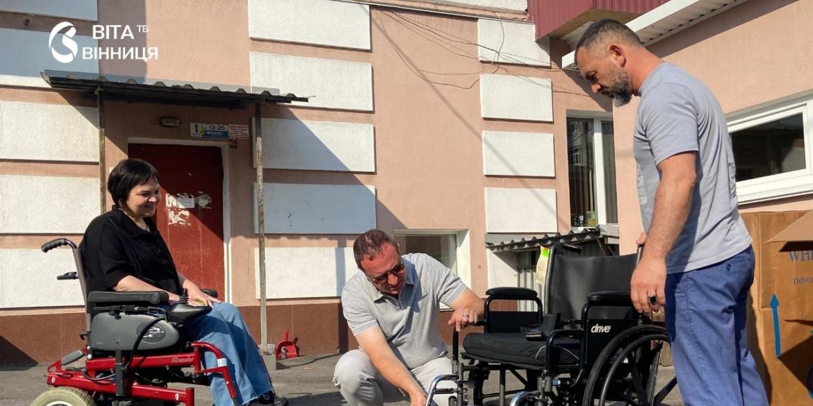 Вінницький центр реабілітації отримав допомогу від міжнародних партнерів