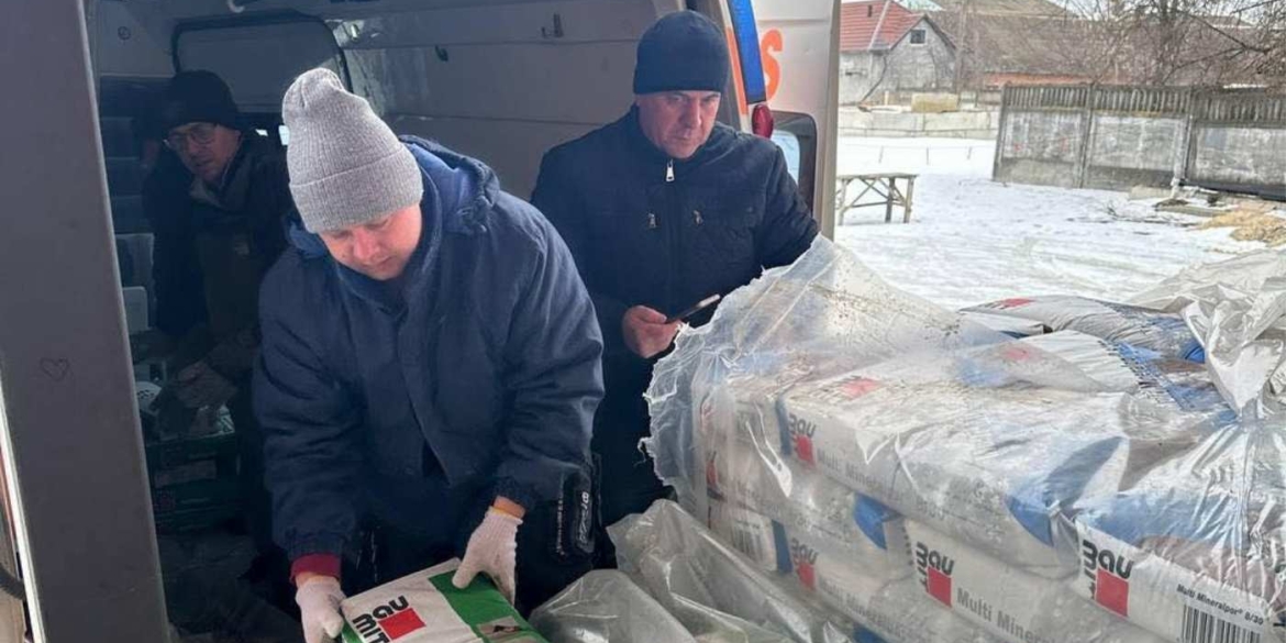 Вінниця отримала вантаж гуманітарної допомоги - 22 тонни будматеріалів