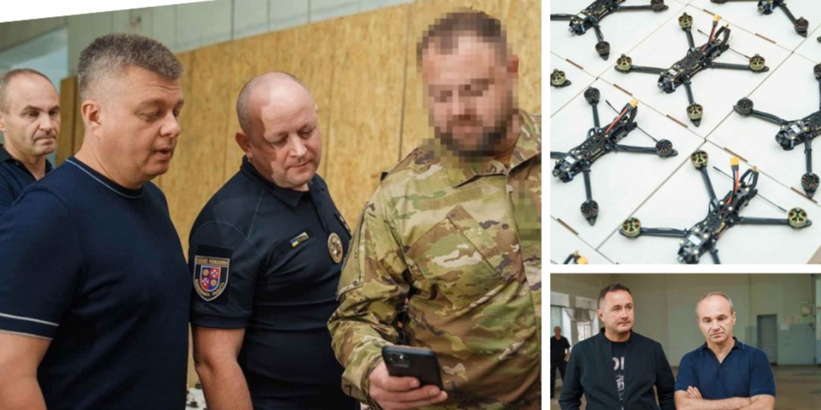 Вінниця передала на фронт 50 FPV-дронів для батальйону стрільців Нацполіції