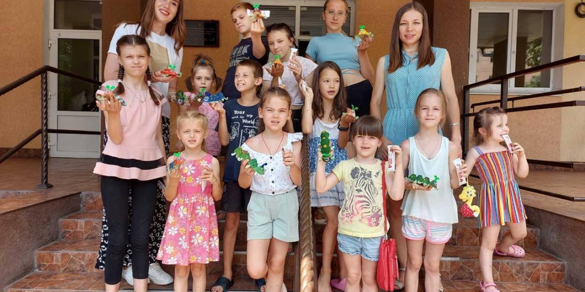 VinSmart організував майстер-клас для діток-переселенців у Вінниці