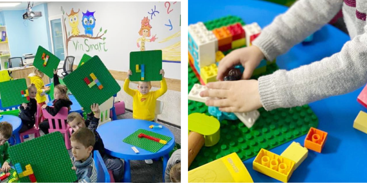 VinSmart запрошує діток від трьох років у гурток "LEGO-конструювання"