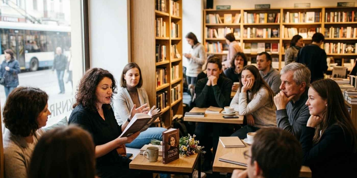 Вірші та кава у «Героях» вінничан кличуть на натхненний ранок із Ліною Костенко