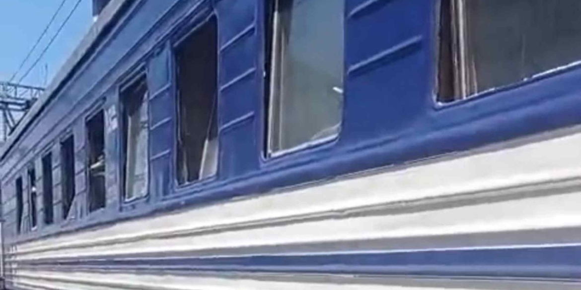 Ворожа ракета вибухнула біля пасажирського потягу Одеса — Запоріжжя