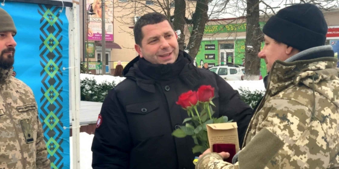 Воїн з Крижопільської громади отримав нагороду від імені Головнокомандувача