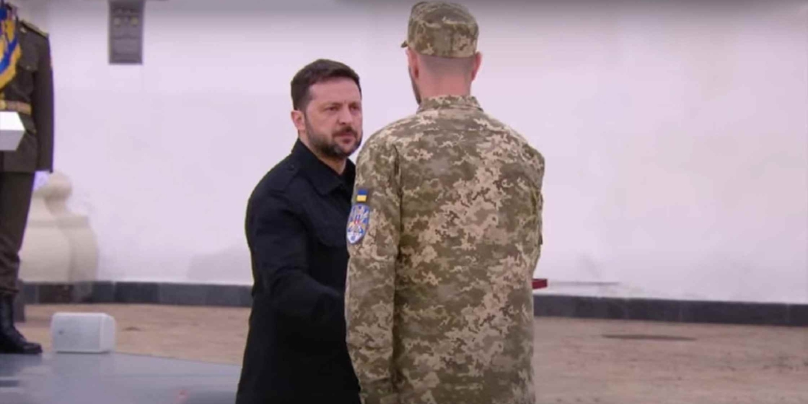 Воїн з Вапнярської громади отримав нагороду з рук Президента