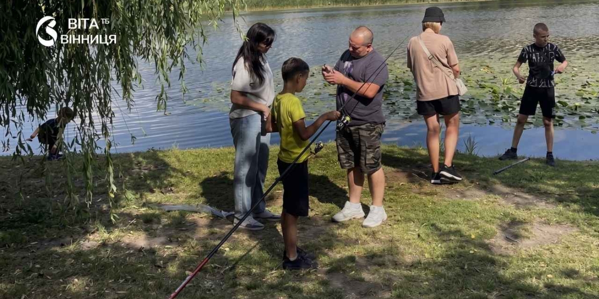 Вудка, вода і вечір серед природи у Вінниці ветерани навчатимуть риболовлі дітей загиблих воїнів