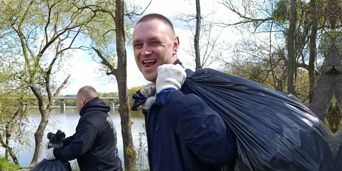 Як активісти та Муніципальна варта рятували узбережжя під Вінницею