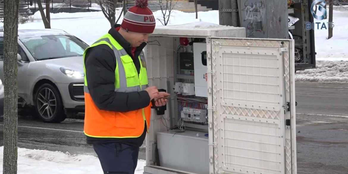 Як у Вінниці забезпечують роботу світлофорів під час відключень електроенергії