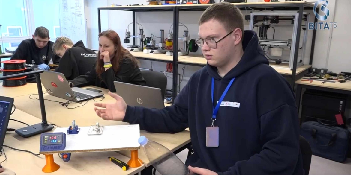 Як вінницькі підлітки перетворюють ПЕТ-пляшки на матеріал для 3D-друку