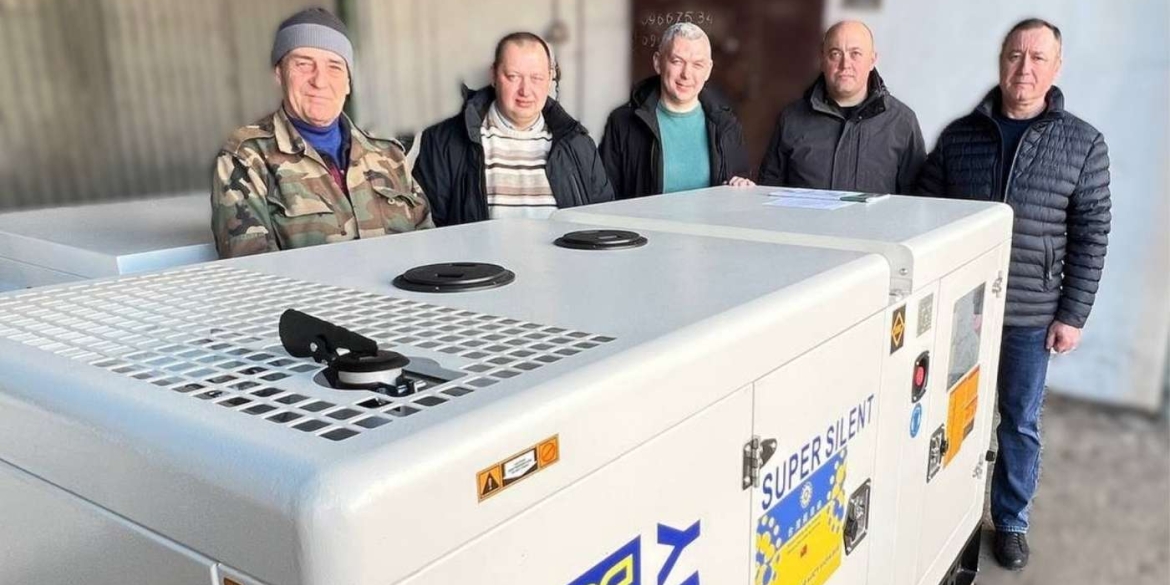 Ямпільські комунальники отримали з Тайваню новий потужний генератор
