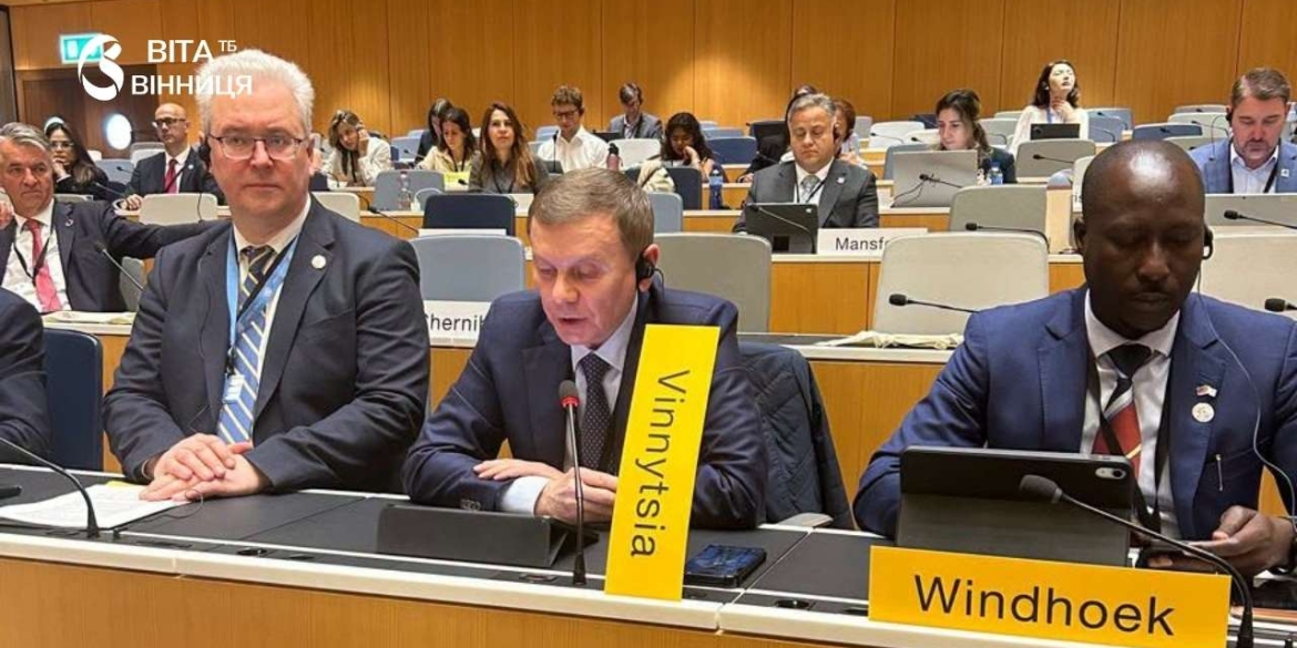 Єдиний український мер-спікер у Женеві Сергій Моргунов розповів світу, як Вінниця живе під атаками