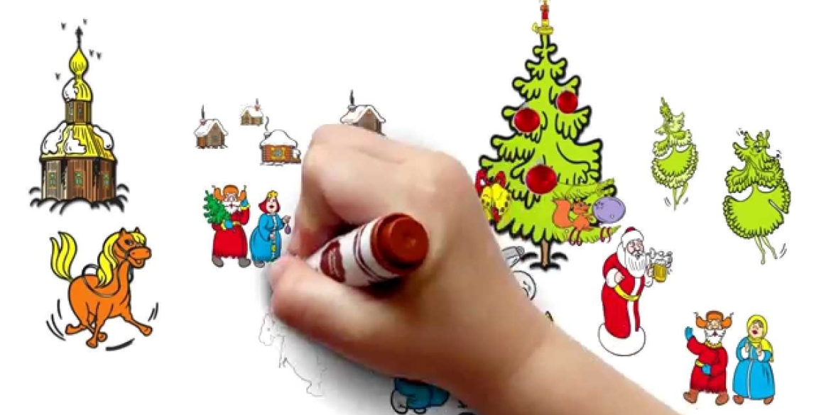 Юні художники можуть взяти участь у конкурсі "Малюємо історію про новорічну Вінницю"