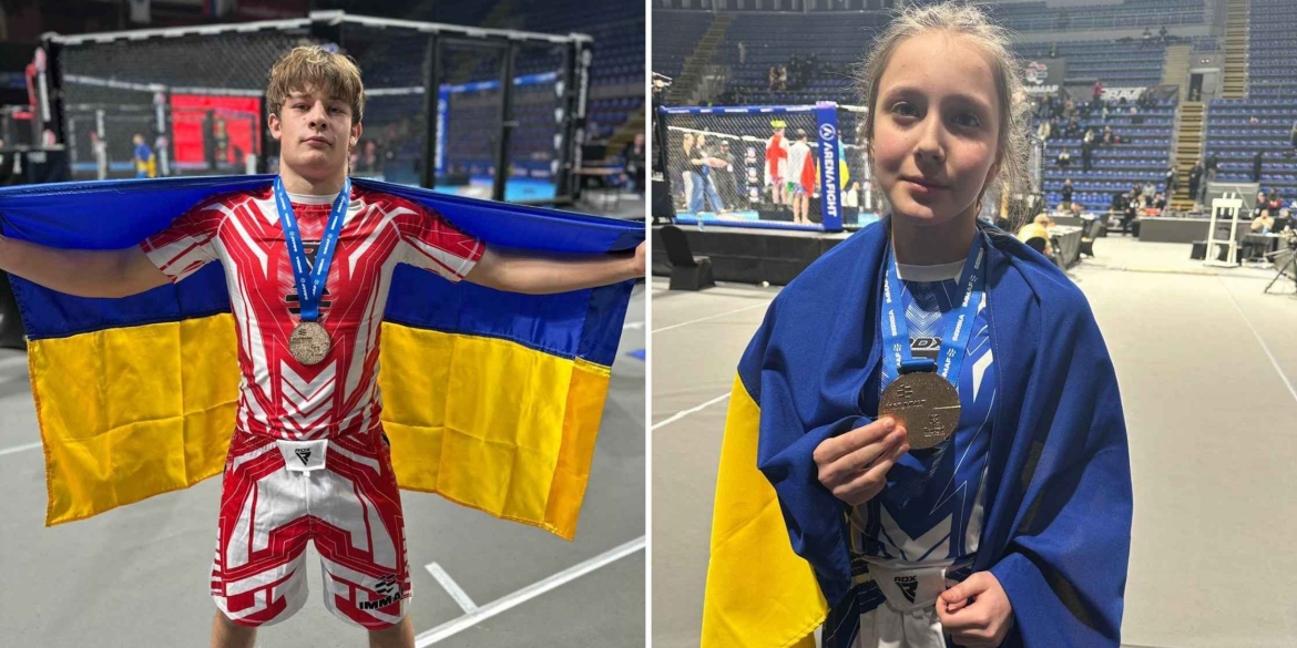 Юні вінницькі бійці привезли “золото” й “бронзу” з чемпіонату Європи з ММА