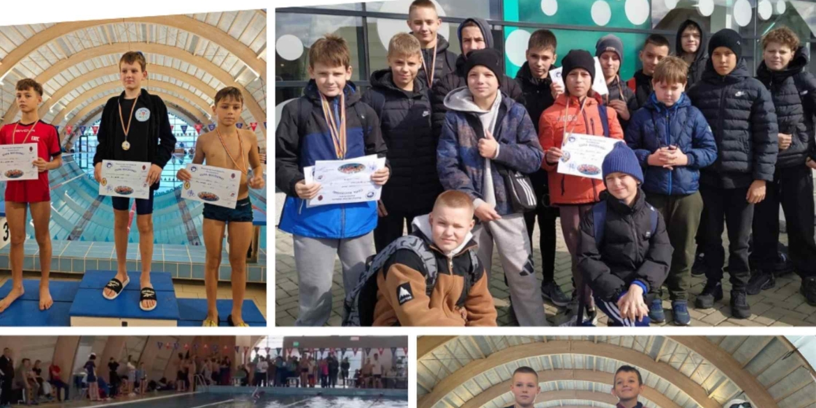 Юні вінницькі плавці вибороли призові місця на міжнародному турнірі в Румунії