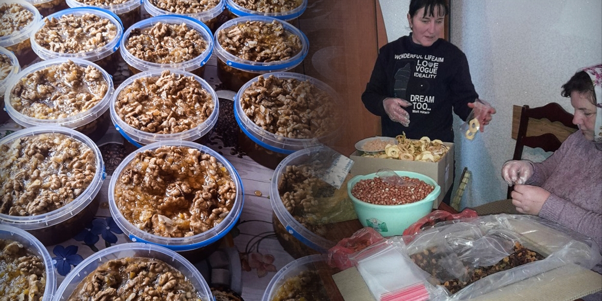 З курагою та арахісом - вітамінні набори для військових готують на Калинівщині