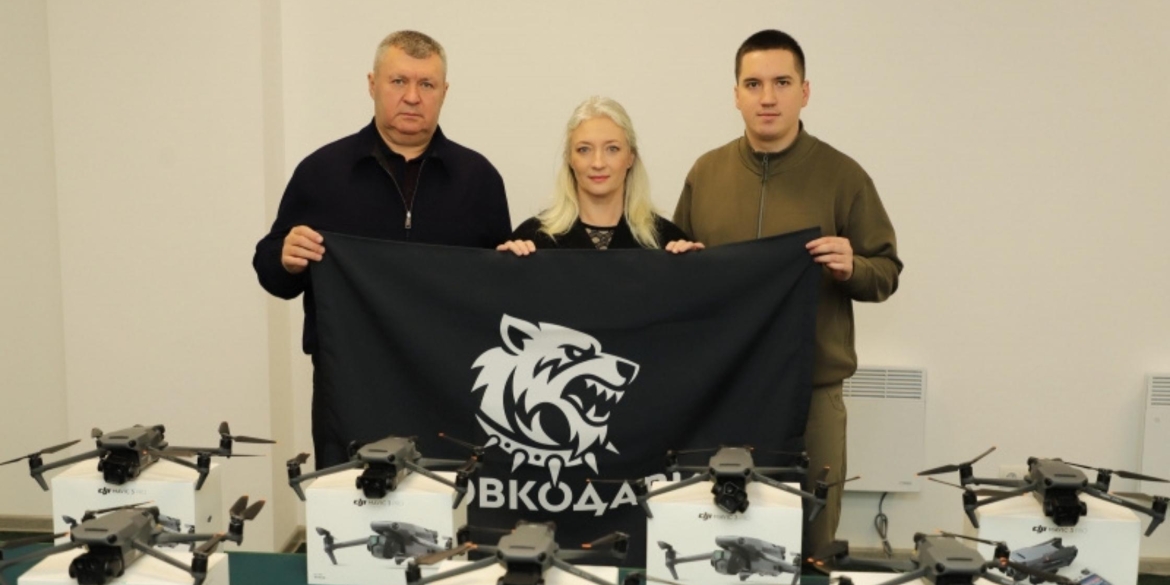З Вінниччини — на передову військовим передали «мавіки» DJI 3 Pr