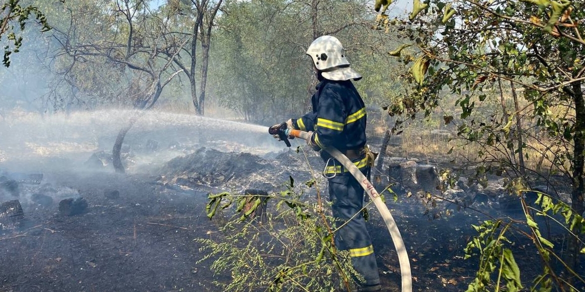 За добу, 1 вересня, на Вінниччині сталося п'ять пожеж в екосистемах