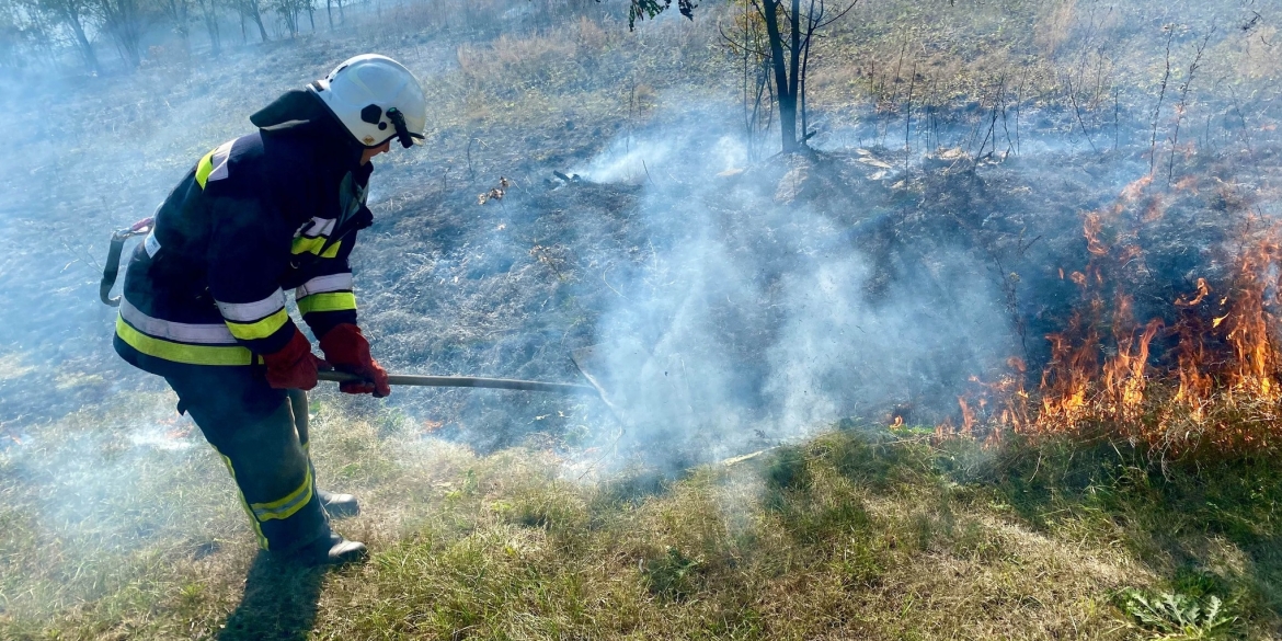За добу на Вінниччині сталося 24 пожежі - вигоріло понад 11 га грунту
