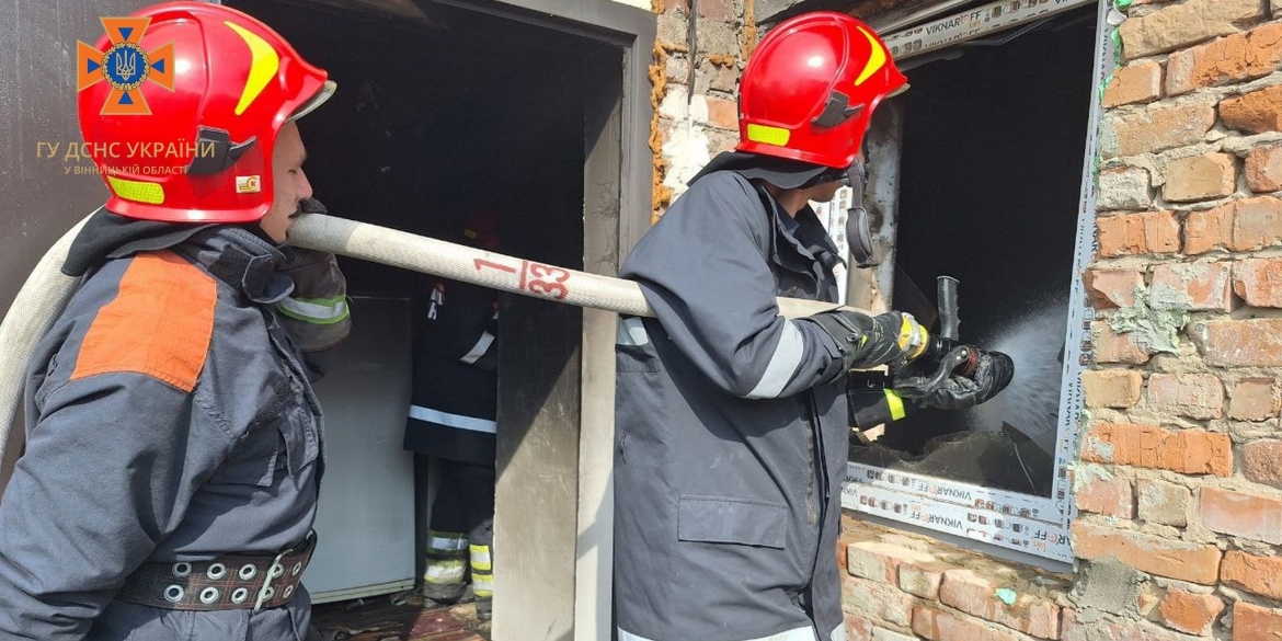 За добу рятувальники Вінниччини десять разів виїжджали на ліквідацію пожеж
