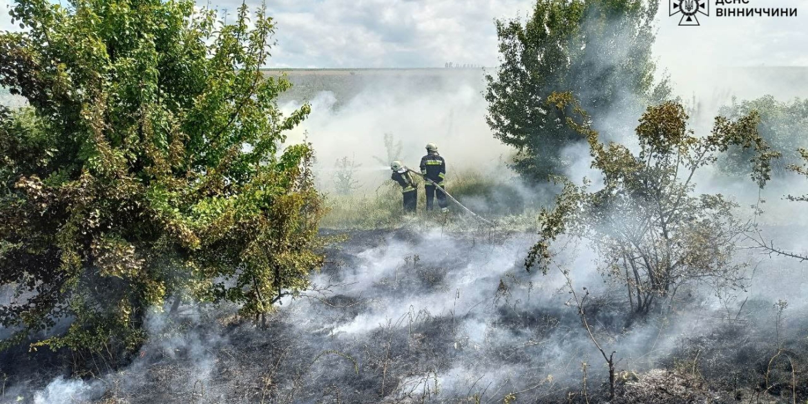 За добу рятувальники Вінниччини загасили чотири пожежі