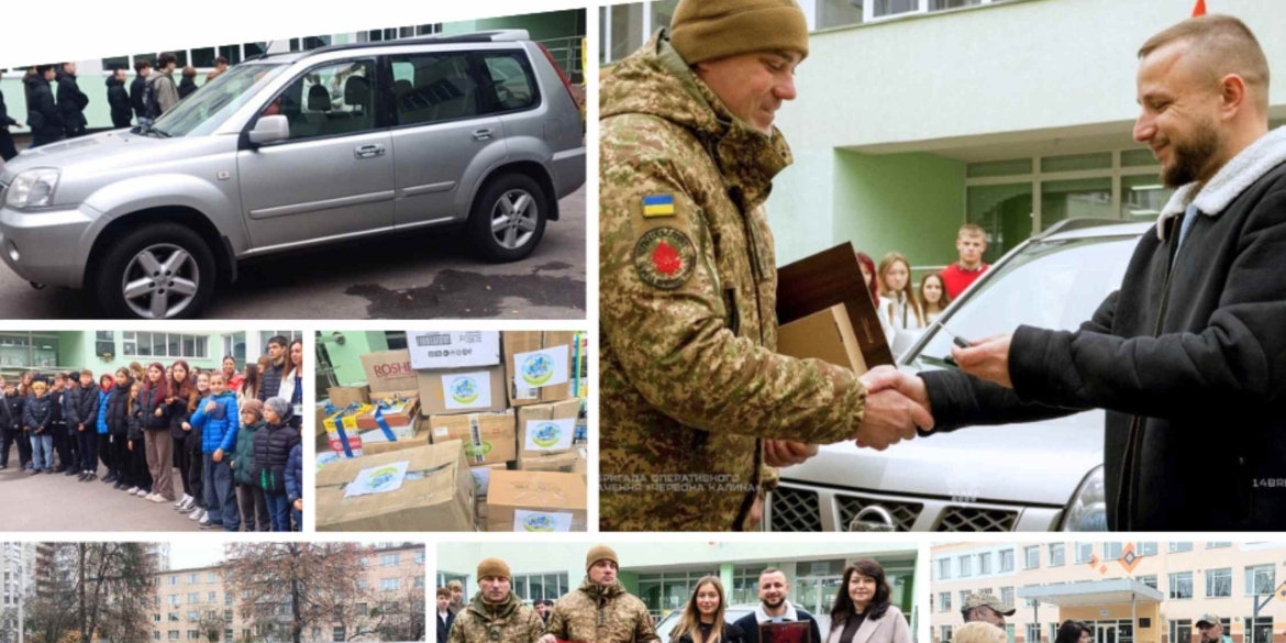 За кошти з благодійних ярмарків вінницькі ліцеїсти придбали для військових два позашляховики