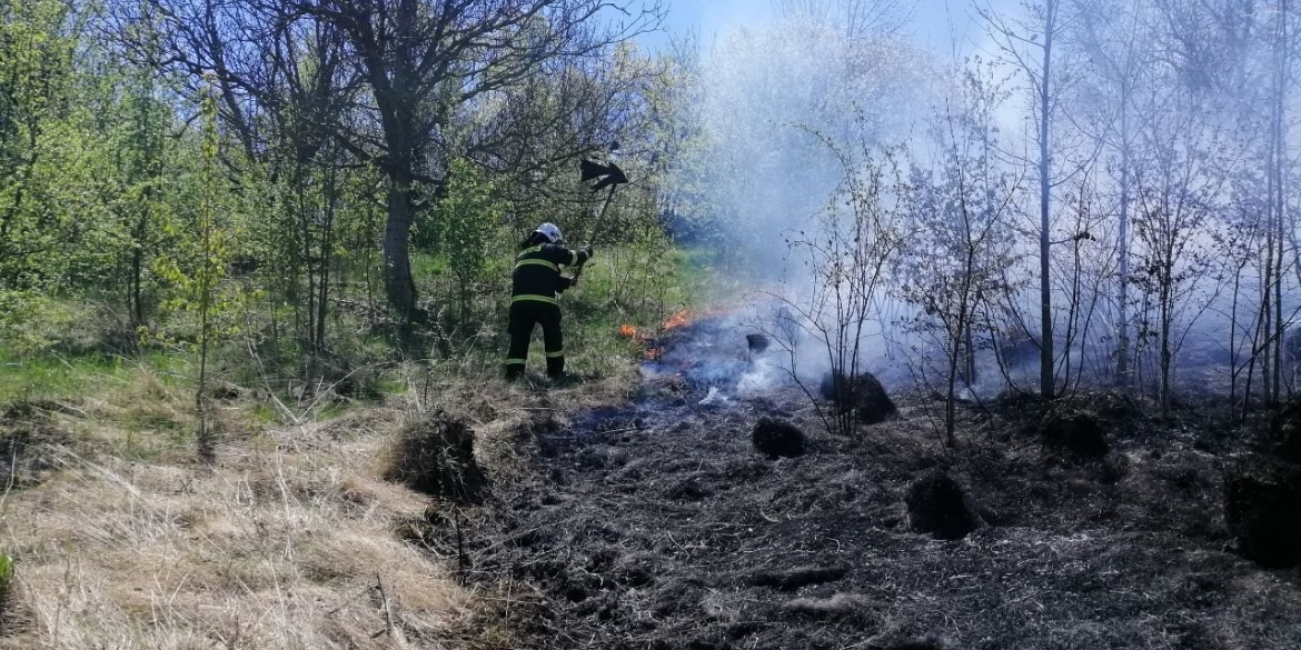За минулу добу рятувальники Вінниччини 14 разів виїжджали на гасіння пожеж