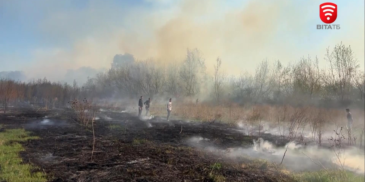 За останні кілька діб рятувальники Вінниччини ліквідували 18 пожеж у екосистемах
