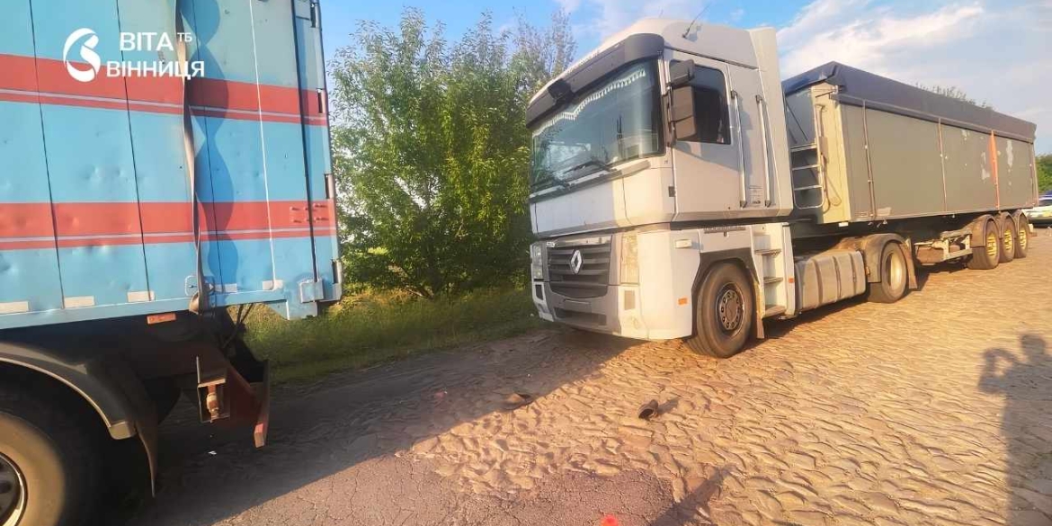 Забув поставити на гальмо на Вінниччині водій загинув під колесами власної вантажівки