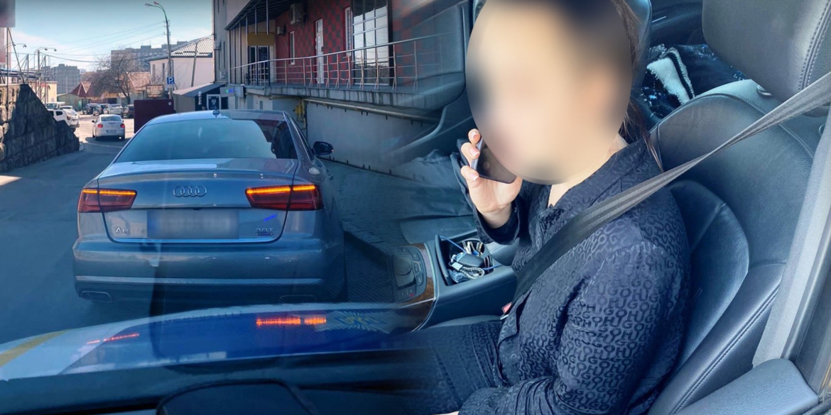 Завдяки небайдужим вінничанам патрульні розшукали п'яну водійку Audi