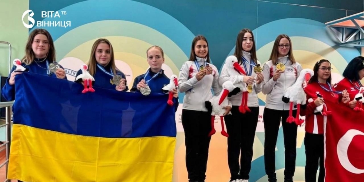 Збірна України зі стрільби здобула срібло завдяки вінничанці