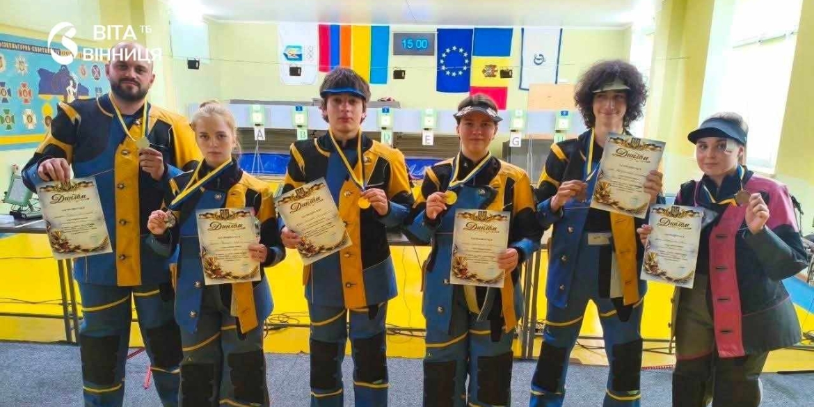 Збірна Вінниччини виграла Чемпіонат України зі стрільби кульової