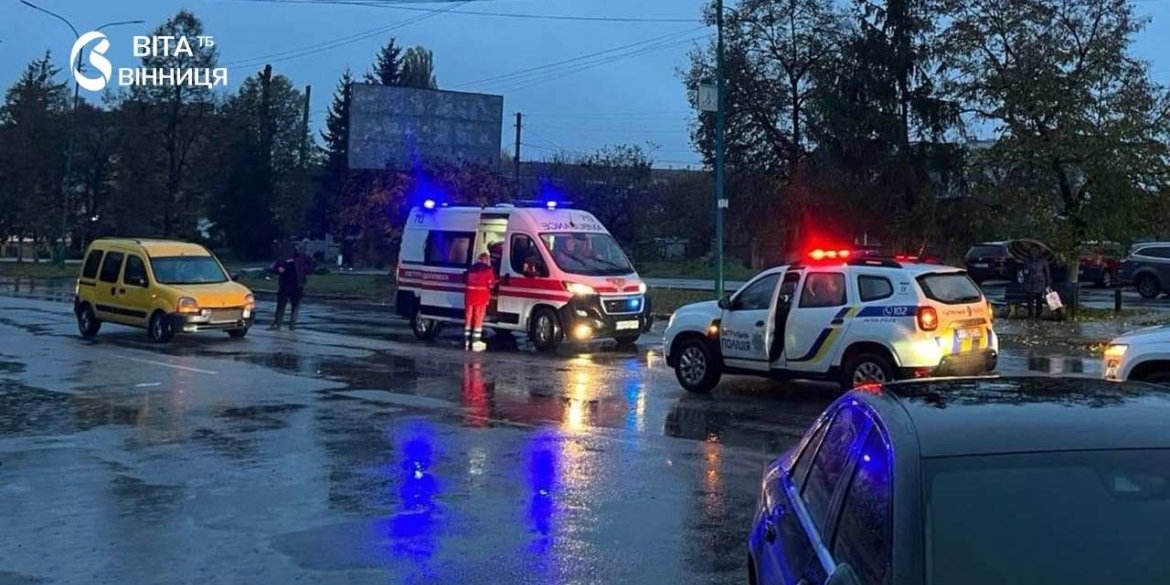 Збили на нерегульованому переході у Хмільнику госпіталізували 63-річну пішохідку