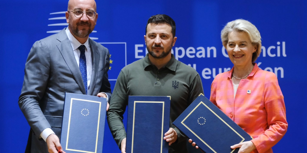Зеленський підписав безпекову угоду з Європейським союзом