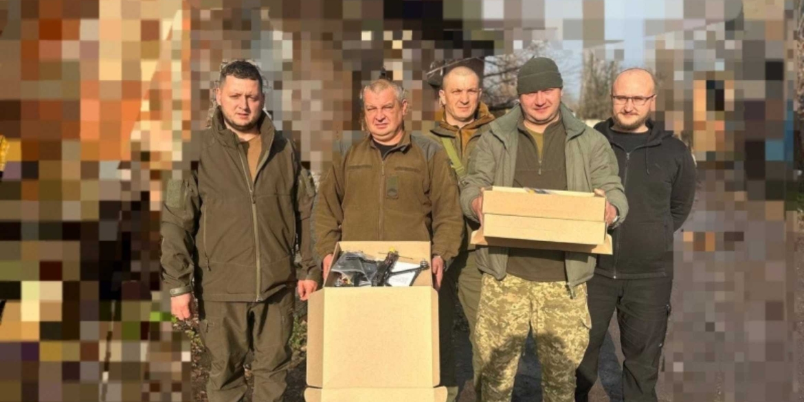 Жмеринська громада закупила для військових квадрокоптери, антени, зарядні станції