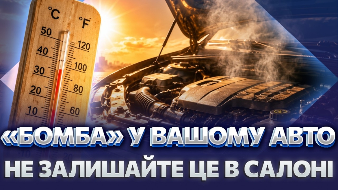 Embedded thumbnail for Автомобіль у спеку: лайфхаки, які варто знати кожному водієві