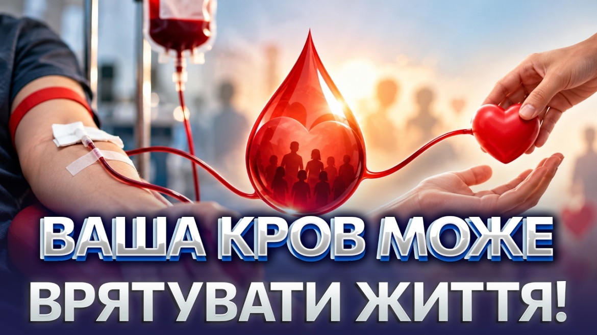 Embedded thumbnail for Перша група — на вагу золота: чию кров найбільше чекають у Вінницькому обласному центрі служби крові