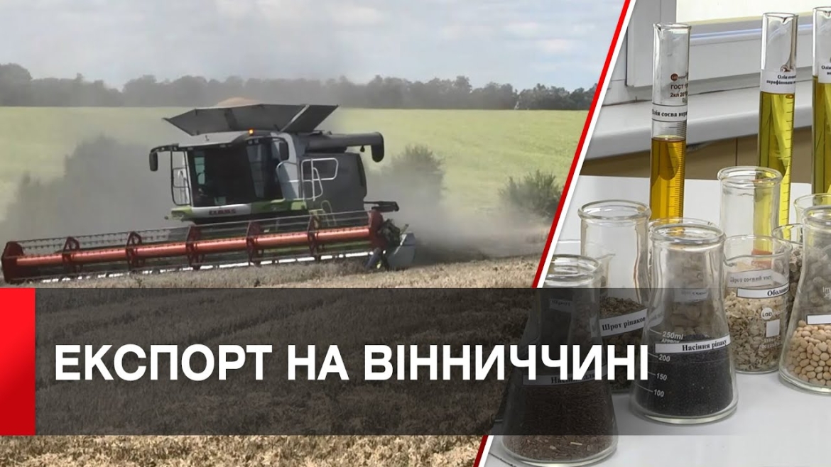 Embedded thumbnail for Вінниччина серед лідерів експорту товарів в Україні